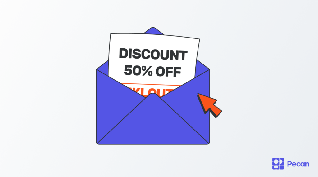 Email about discount or promotion